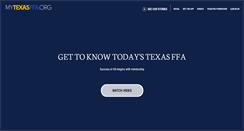 Desktop Screenshot of mytexasffa.org